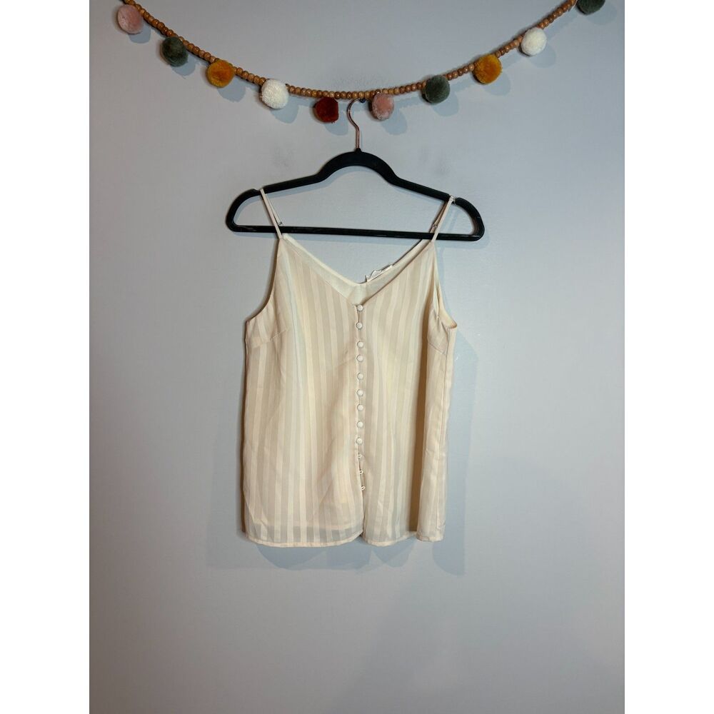 Sophie Rue cream striped tank top